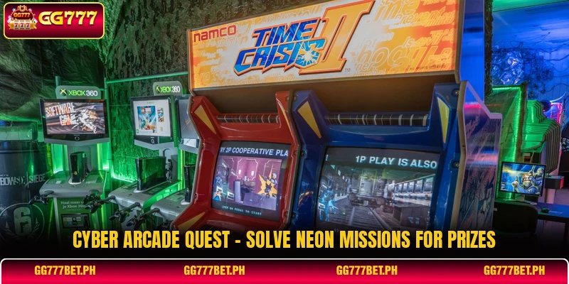 Cyber Arcade Quest - Solve Neon Missions For Prizes