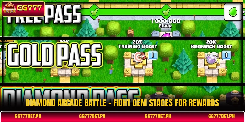 Diamond Arcade Battle - Fight Gem Stages For Rewards