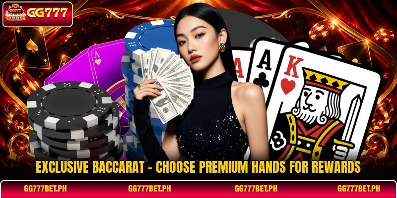Exclusive Baccarat - Choose Premium Hands For Rewards