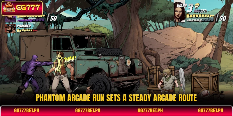 Phantom Arcade Run sets a steady arcade route Phantom Arcade Run sets a steady arcade route