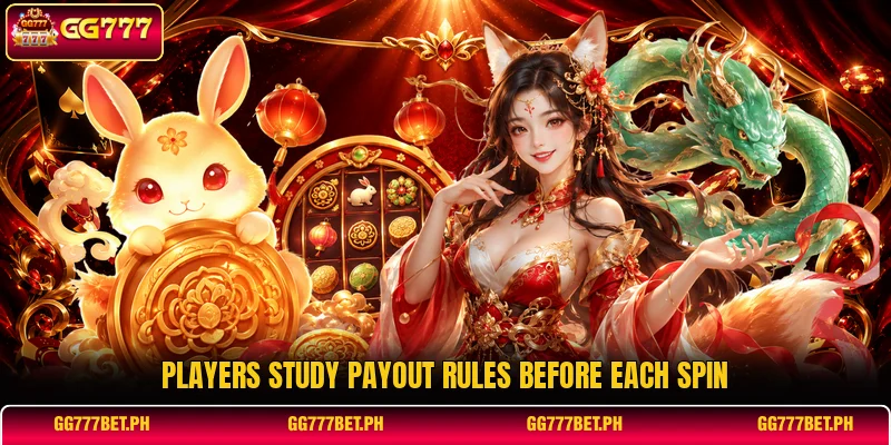Players study payout rules before each spin Players study payout rules before each spin
