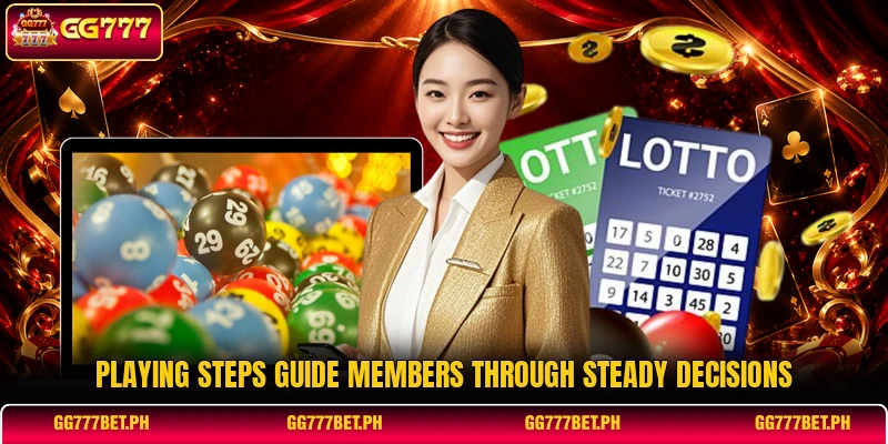 Playing steps guide members through steady decisions Playing steps guide members through steady decisions